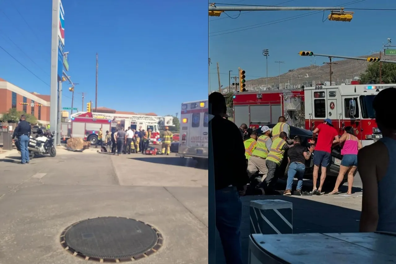 Atropella Camaro con placas de Chihuahua a estudiantes en El Paso