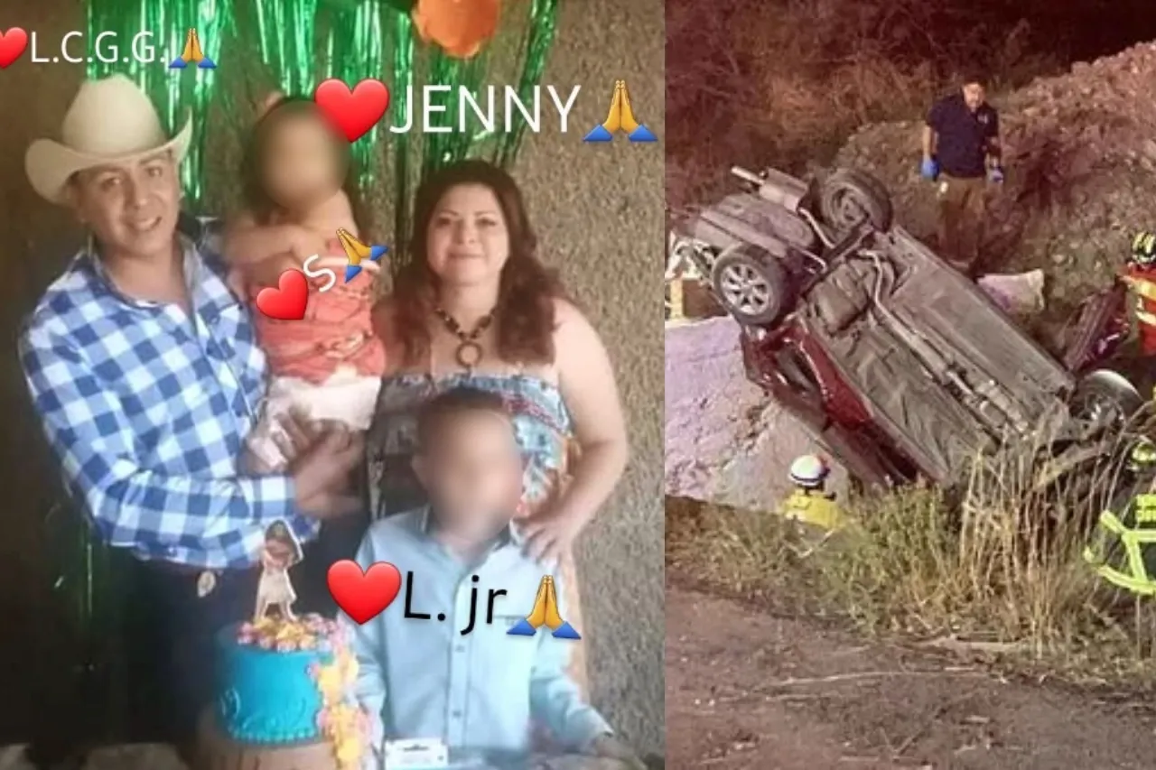 'Dios me los cuide y reciba'; despiden en redes a familia fallecida en accidente