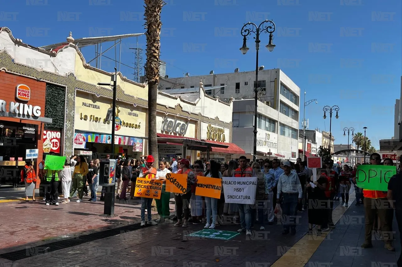 Evacúan edificios del Centro Histórico de Chihuahua por simulacro