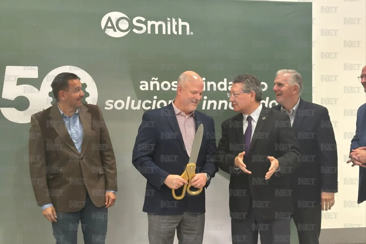 Celebra AO Smith 150 años de su fundación con la apertura de nueva planta