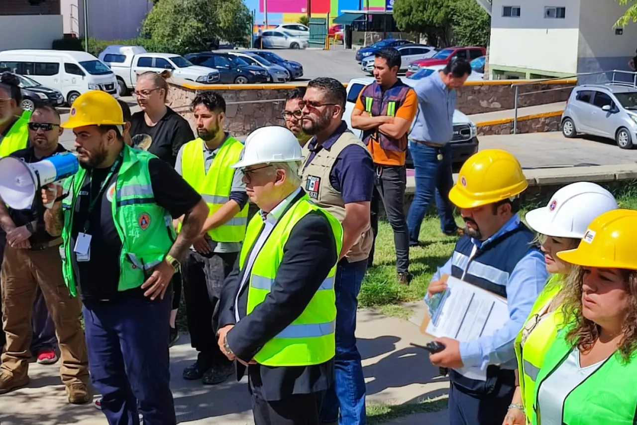 Realiza IMSS Chihuahua con éxito Macro Simulacro de Protección Civil