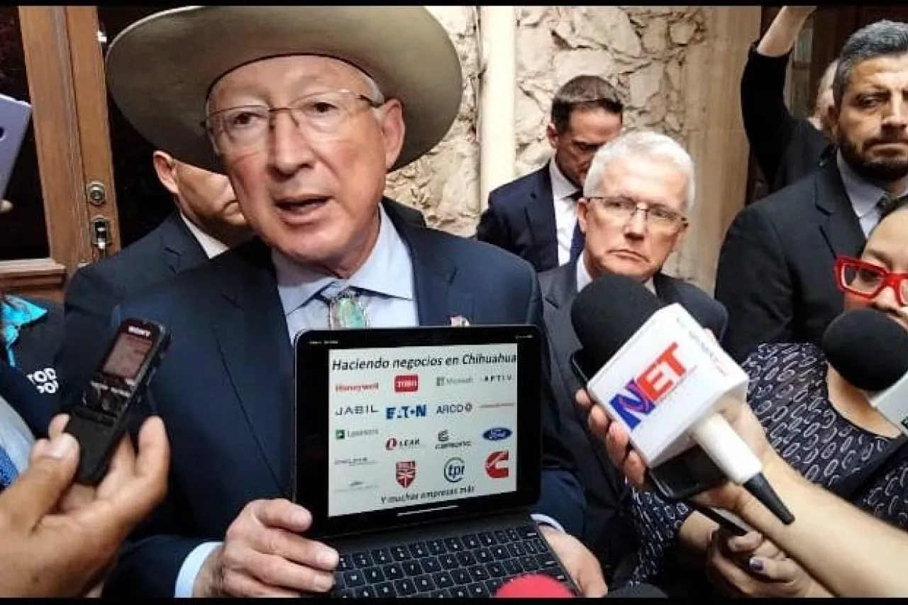 Existe temor entre empresarios de EU por inseguridad en México: Ken Salazar