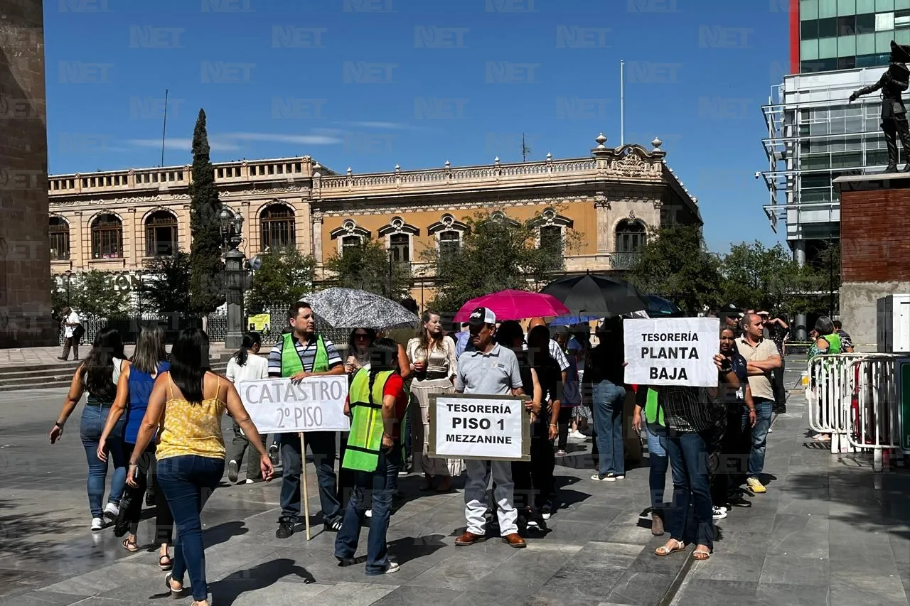 Evacúan edificios del Centro Histórico de Chihuahua por simulacro