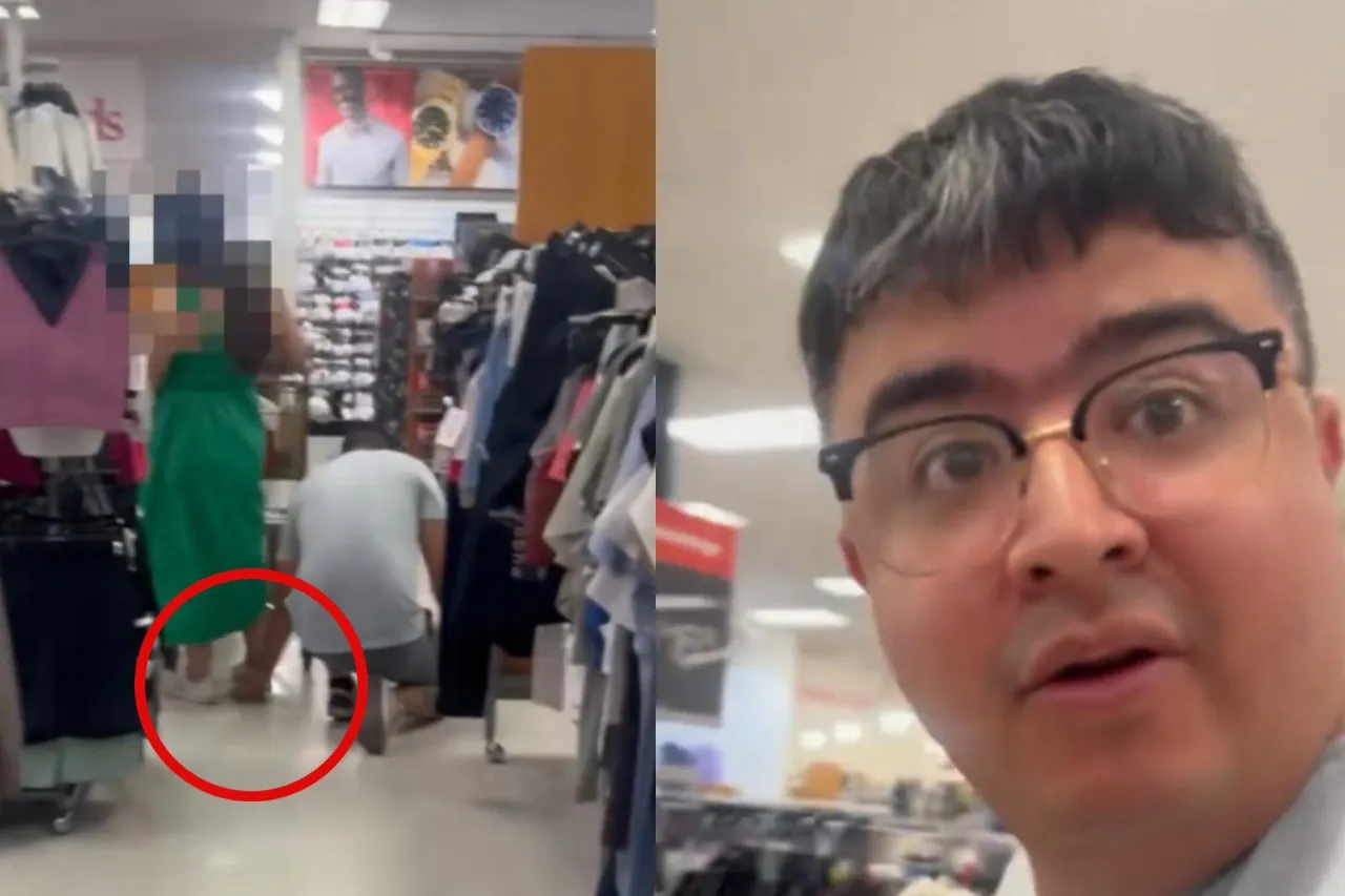 Video: Lo captan grabando bajo la falda de las mujeres en TJ Maxx de El Paso