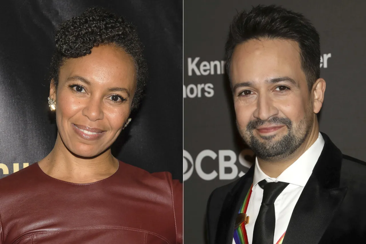 Lin-Manuel Miranda y Eisa Davis charlan sobre su 'Warriors'