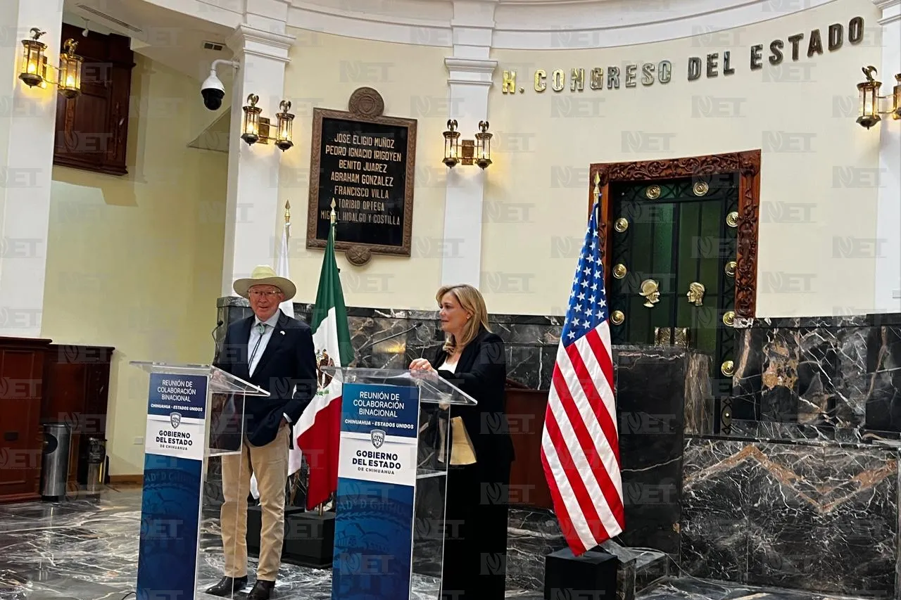 Reafirma Ken Salazar compromiso de EU con Chihuahua