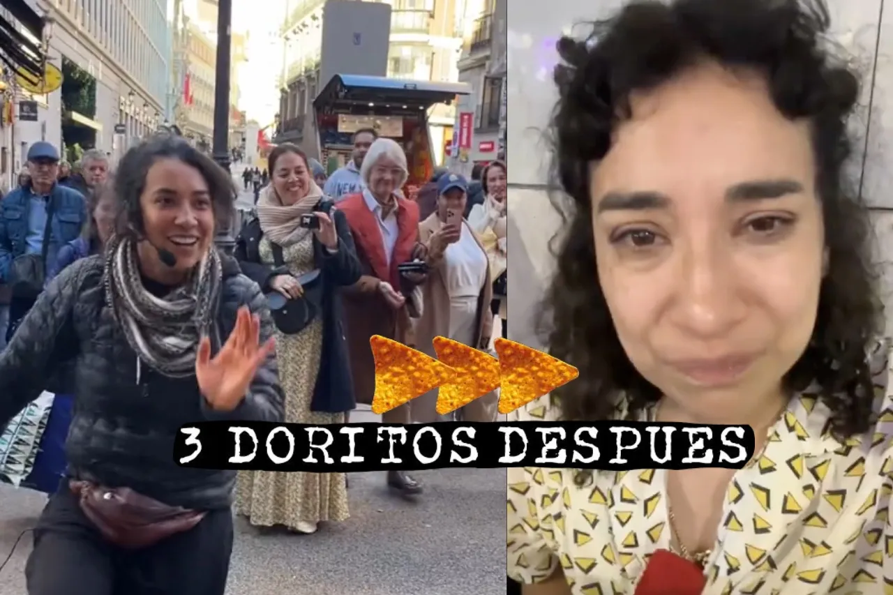 Video: Arrestan a Flor Amargo en Madrid por su show callejero