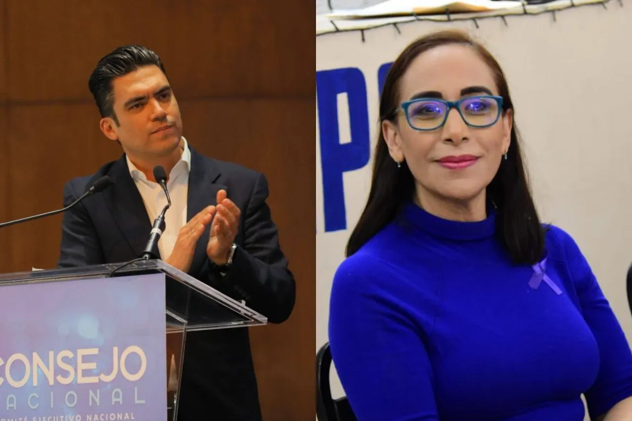 Jorge Romero y Adriana Dávila se registran como candidatos a dirigir el PAN