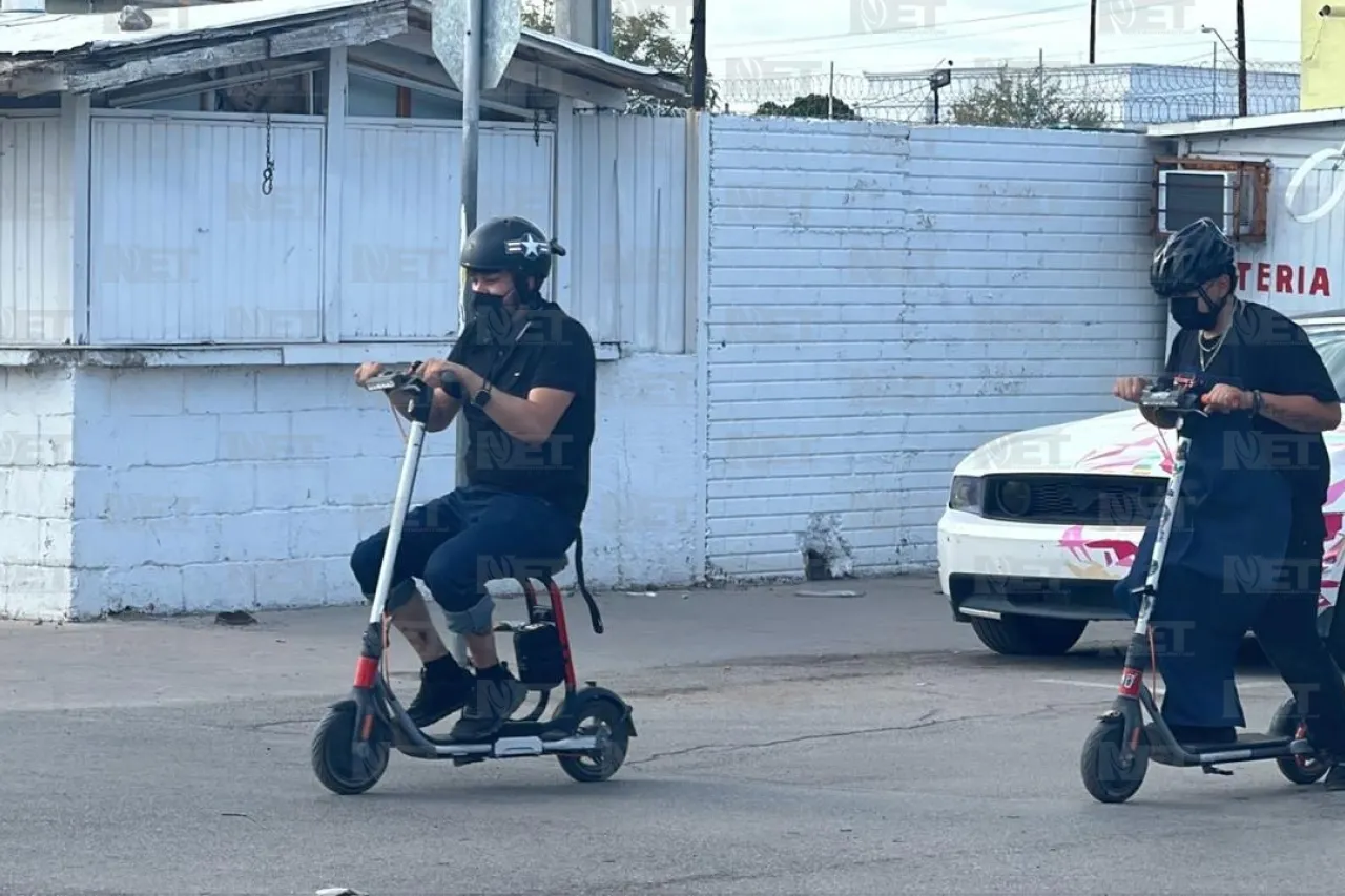 Transitar en scooter por Juárez: derechos y obligaciones