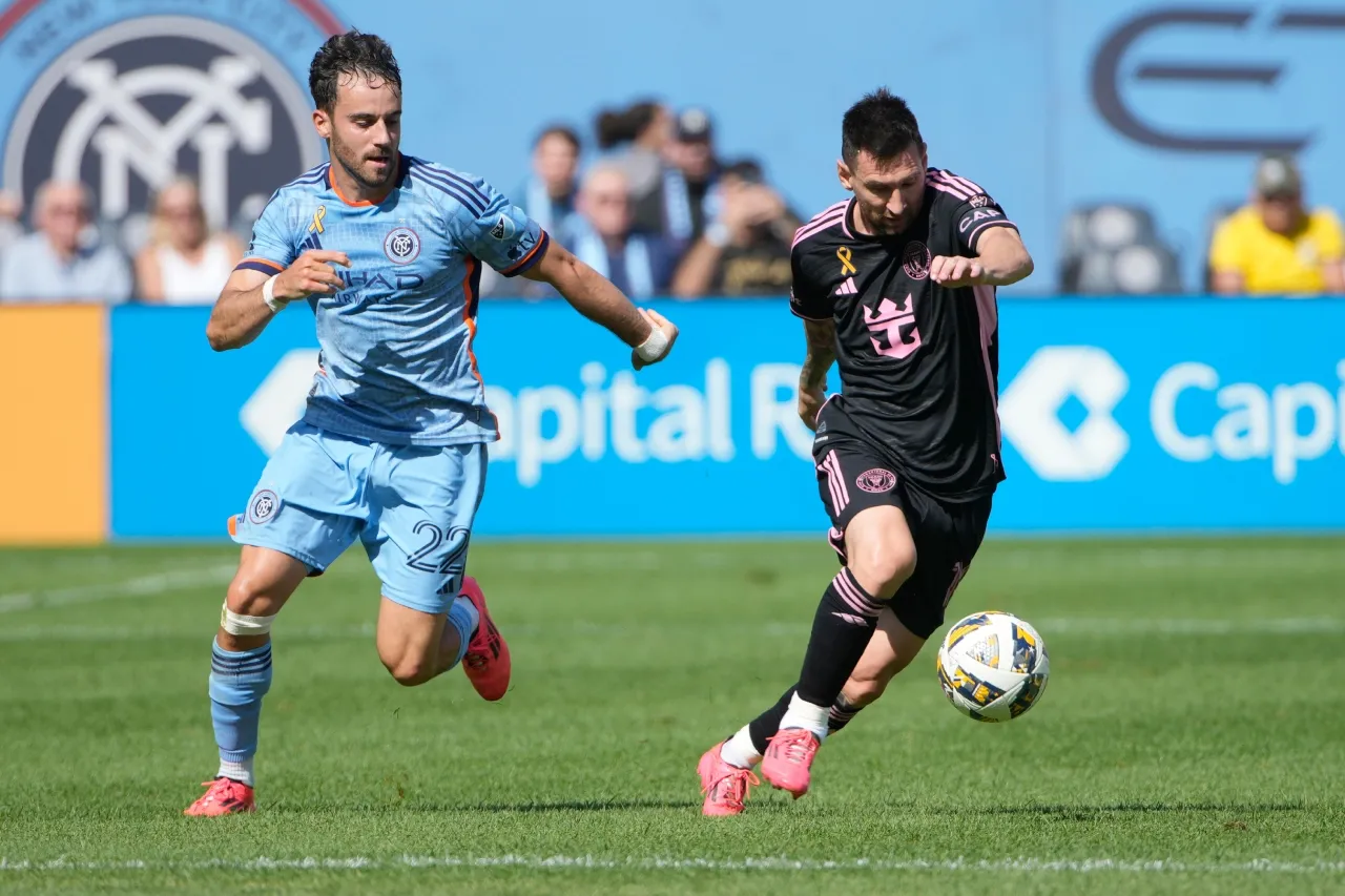 NYCFC salva el empate con Inter Miami