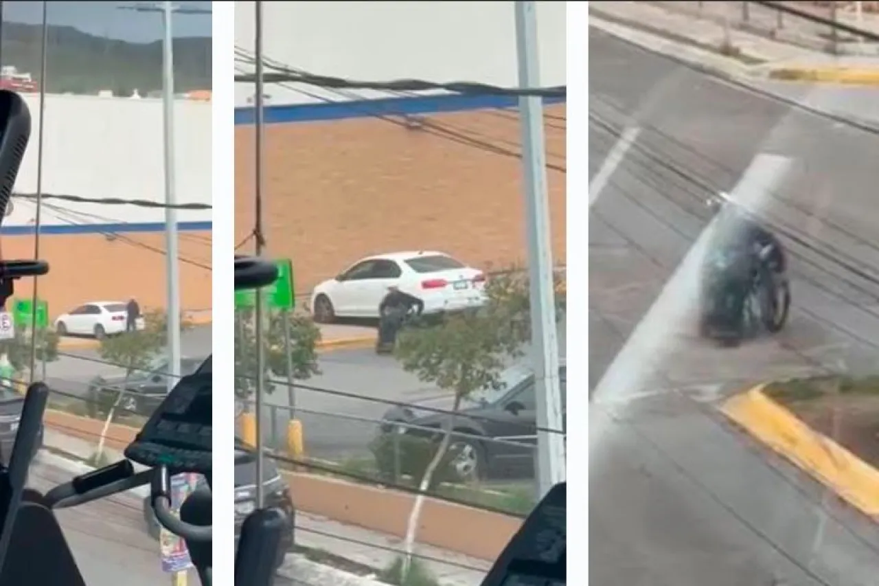 Video: Captan a supuesto paralítico caminando y con auto de lujo