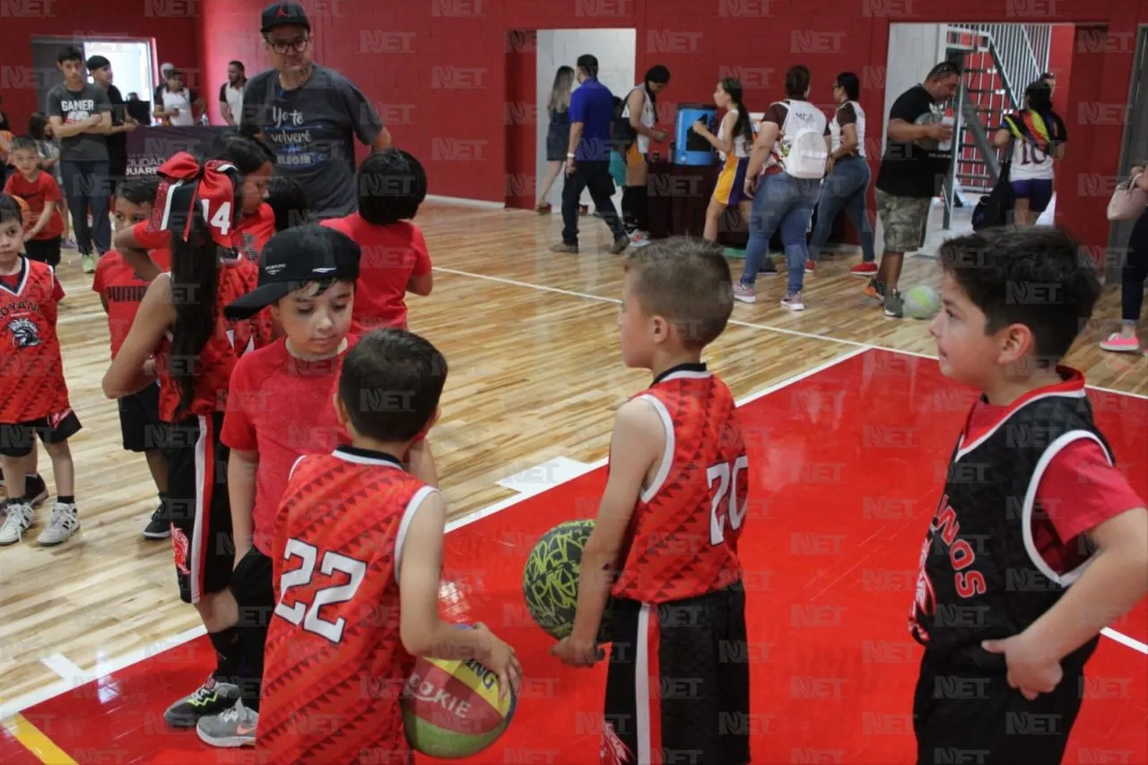 Buscan talento de niños para jugar basquetbol