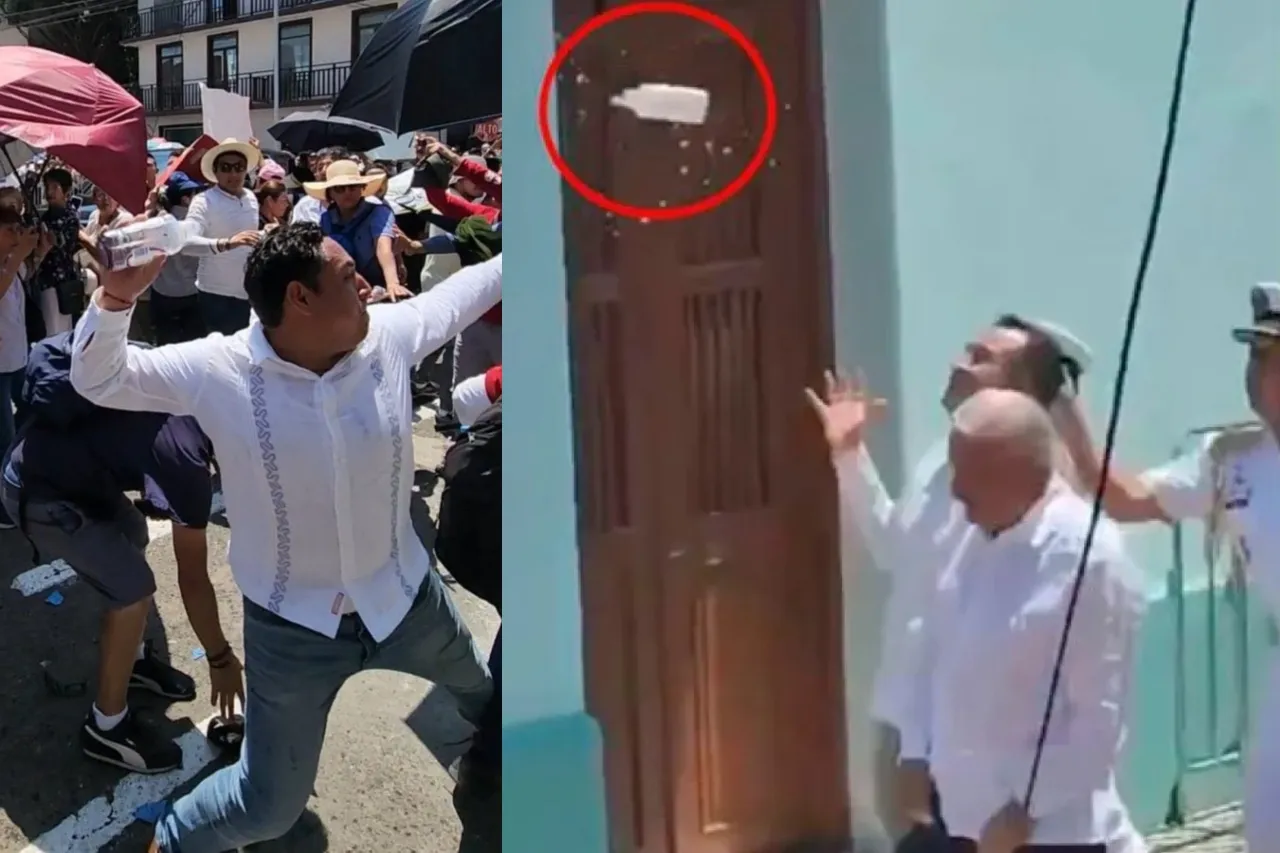 Jorge Cedillo aclara botellazo contra AMLO en Veracruz