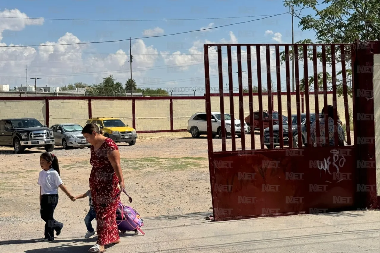 Caída de cilindro generó fuga de gas en Primaria Félix Zandman