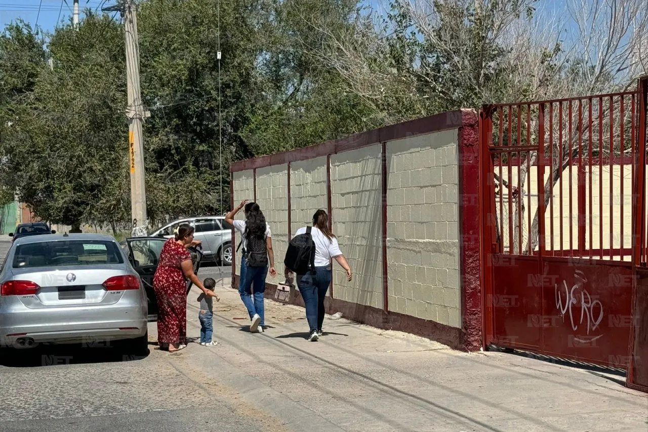 Caída de cilindro generó fuga de gas en Primaria Félix Zandman