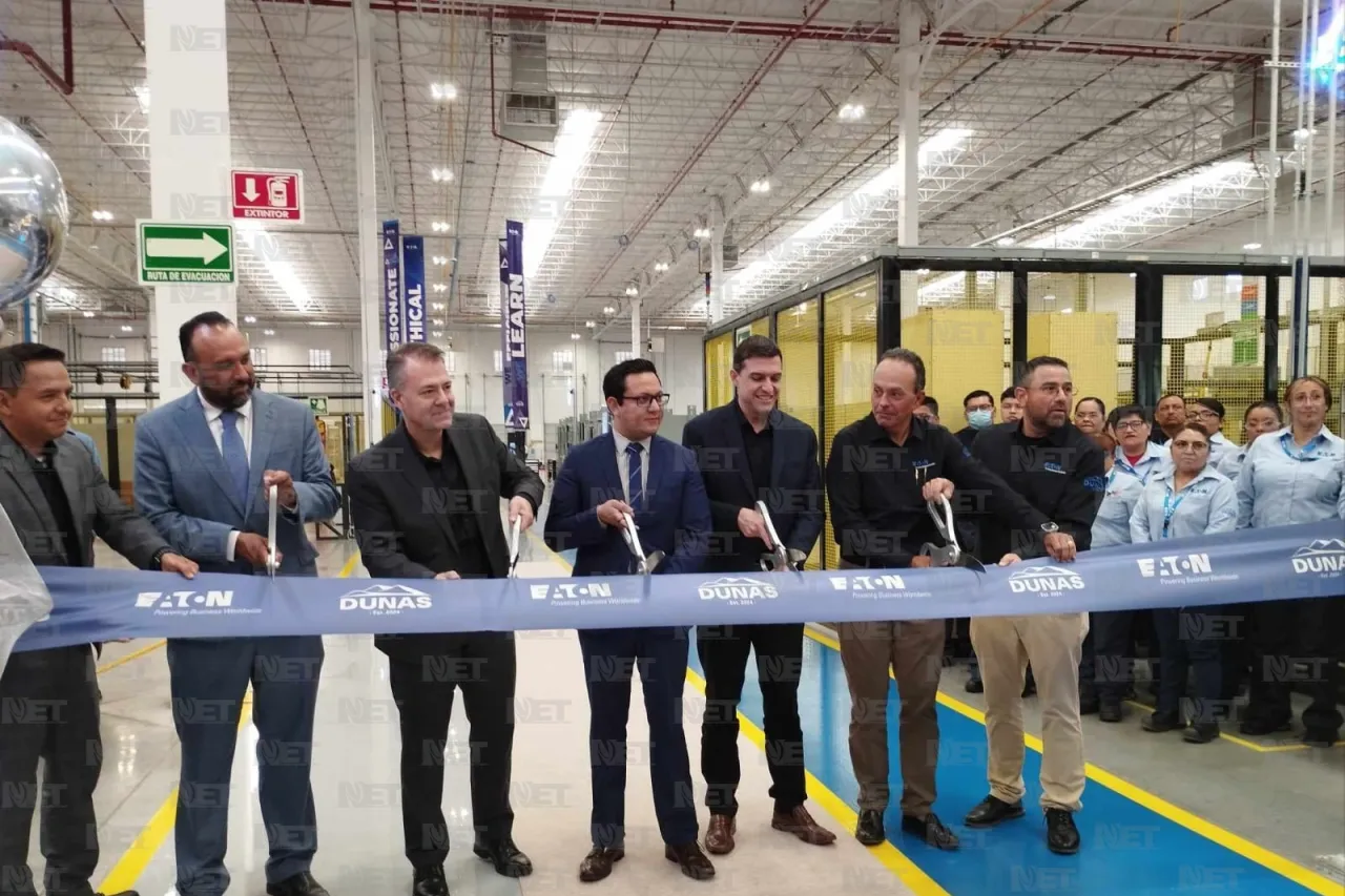 Eaton inaugura su planta Dunas y llega a los 5 mil empleados en Juárez