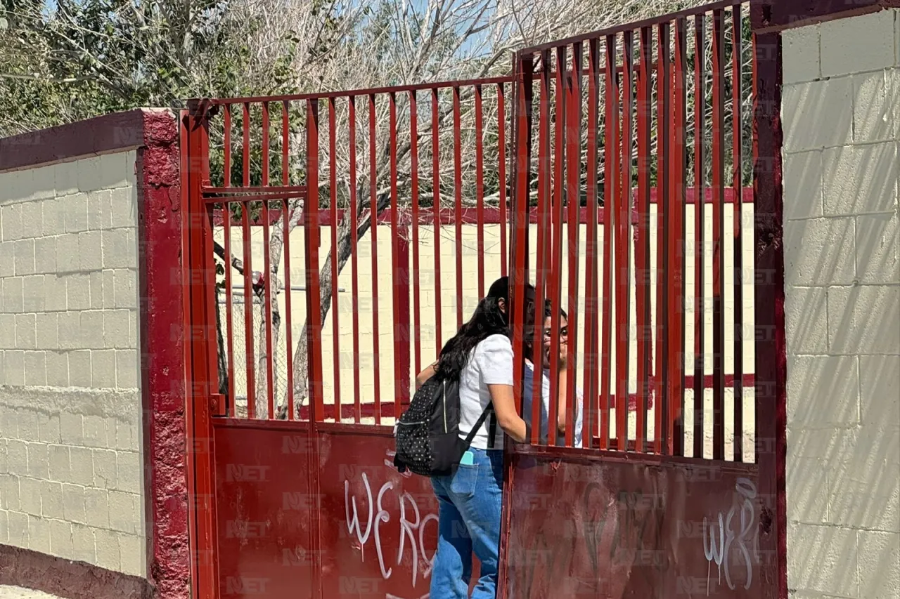 Caída de cilindro generó fuga de gas en Primaria Félix Zandman