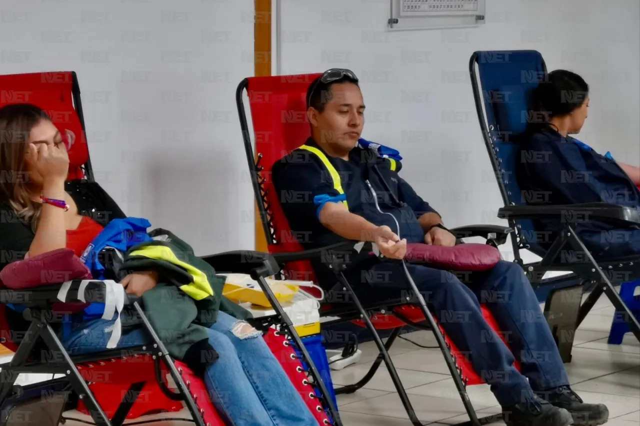 Empleados de Edumex donan sangre para Apanical y Aprocáncer