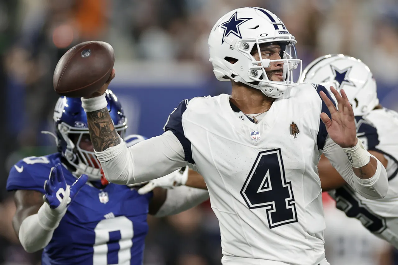 Cowboys vencen a Giants por séptimo encuentro seguido