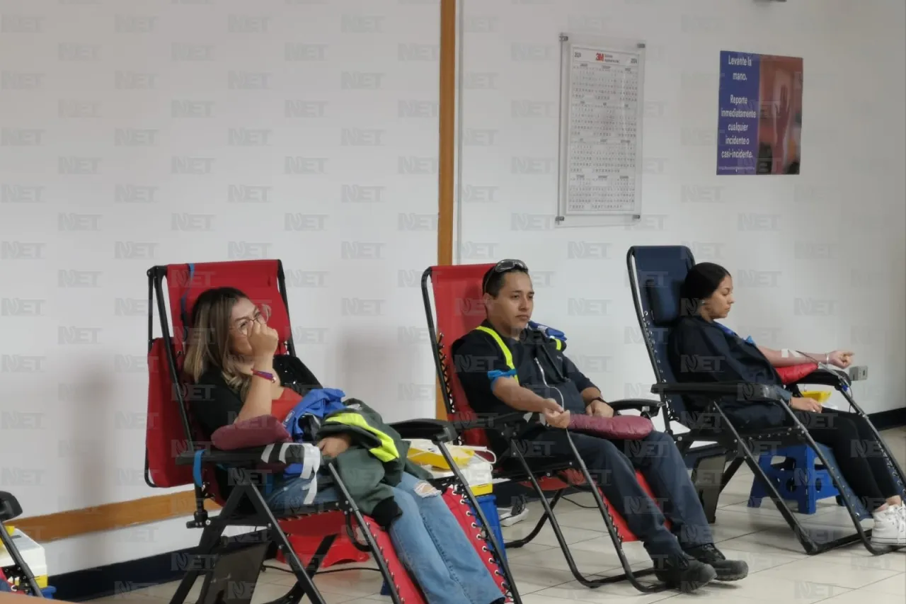 Empleados de Edumex donan sangre para Apanical y Aprocáncer