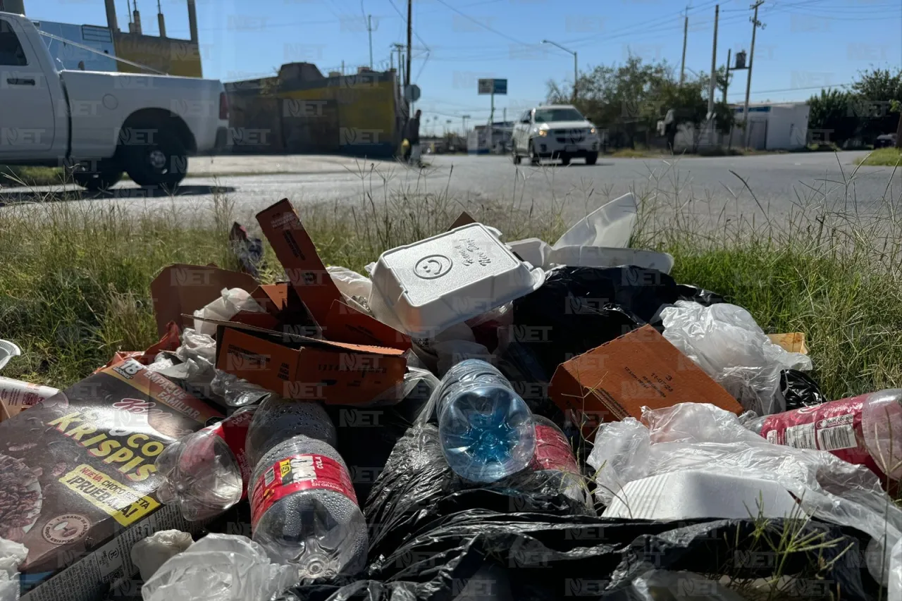 Denuncian vecinos tiradero clandestino en El Barreal