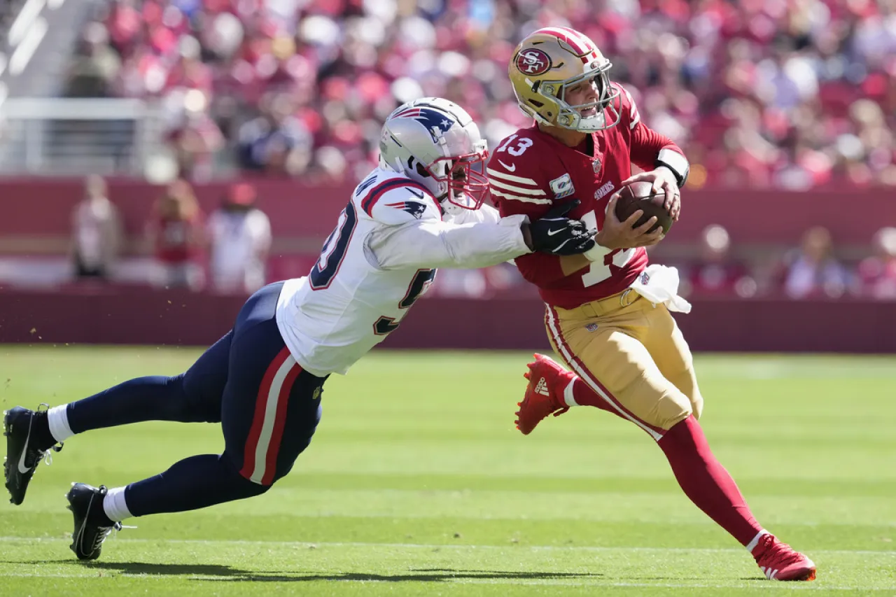 Vencen 49ers  a Patriots y ponen fin a racha de dos derrotas