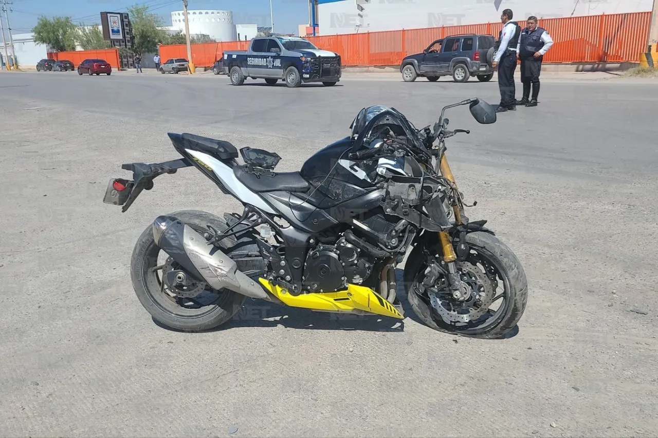 Motociclista queda gravemente herido tras choque