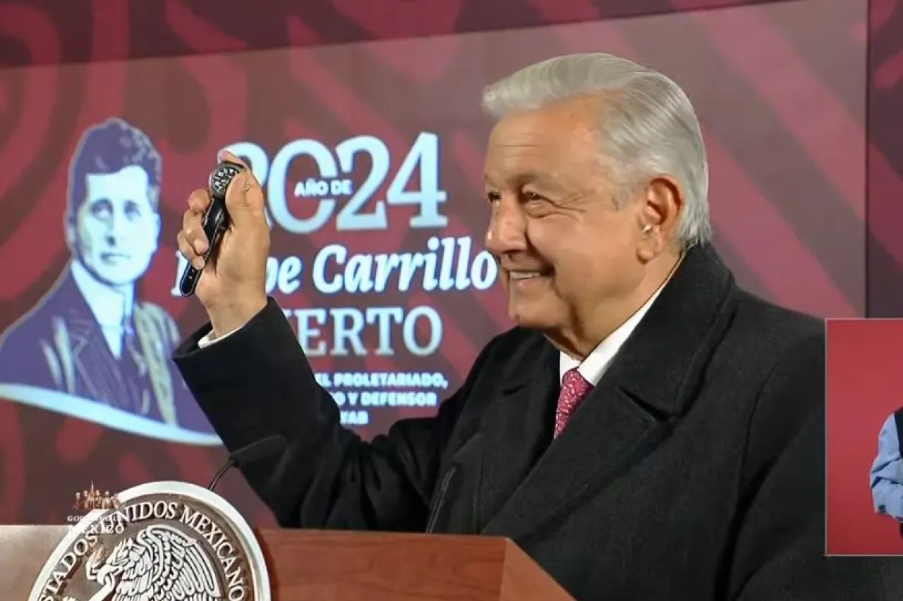 Última Mañanera: Rifa AMLO su reloj