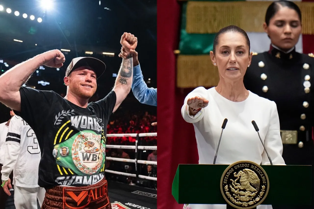 Es histórico para México: 'Canelo' sobre la presidenta Claudia Sheinbaum