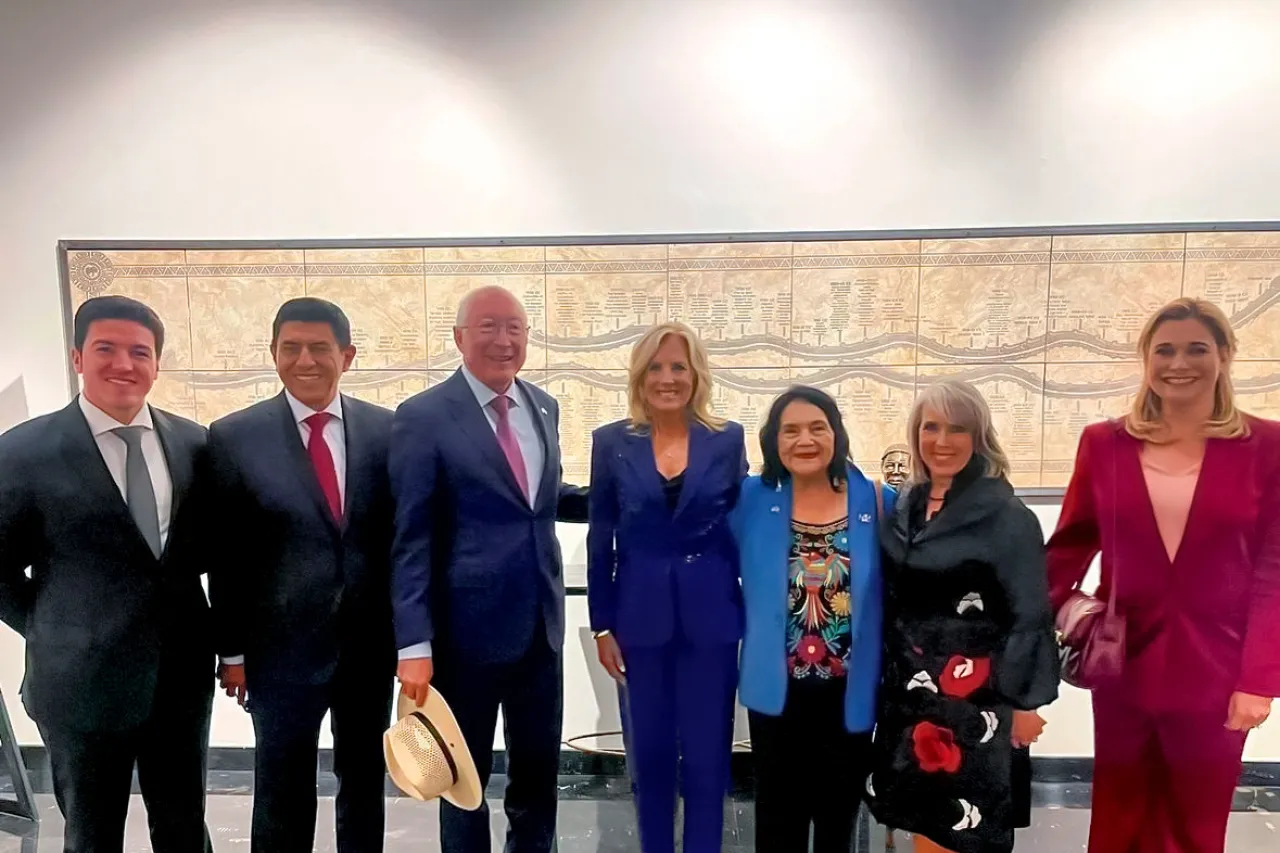 Participa gobernadora en evento de la Embajada de EU con Jill Biden