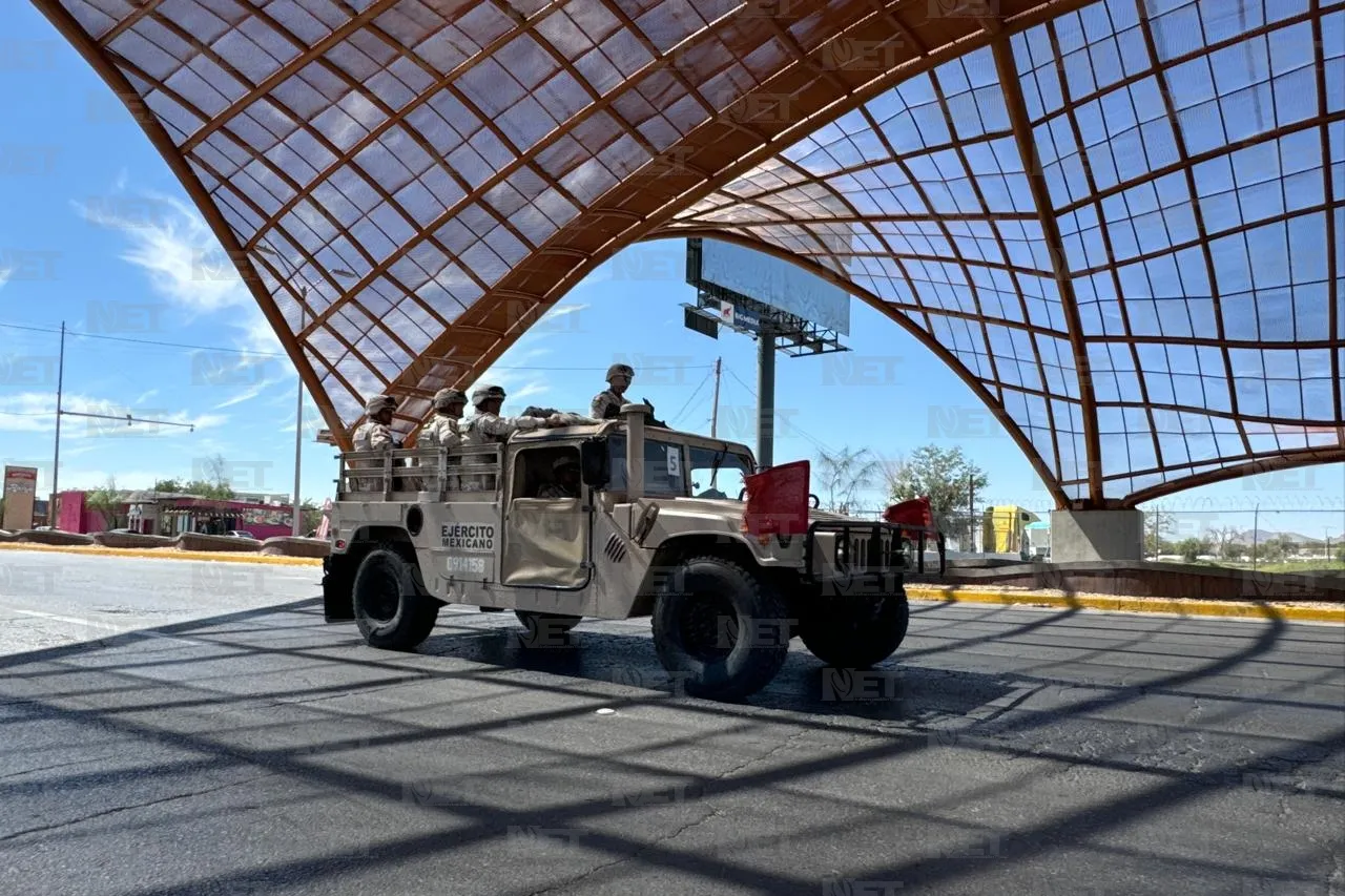 Arriban 300 militares para reforzar la seguridad en Ciudad Juárez