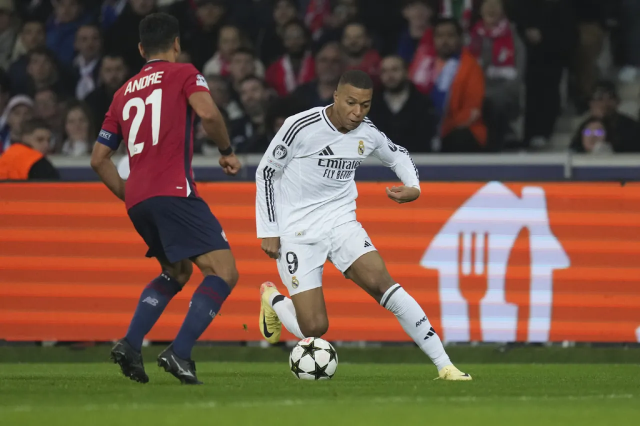 ¡Ni con Mbappe! Real Madrid cae sorpresivamente ante Lille en Champions