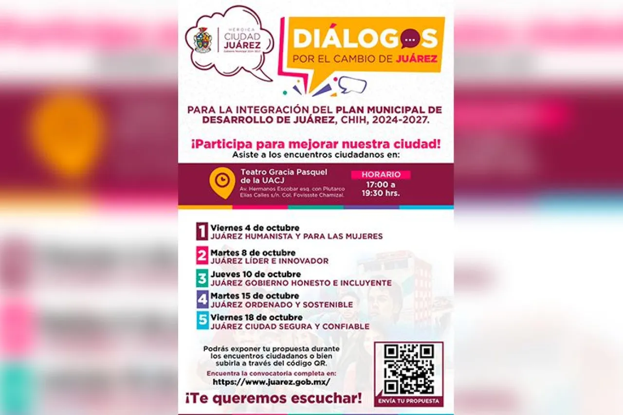 Invita Desarrollo Social a participar en los foros informativos el viernes