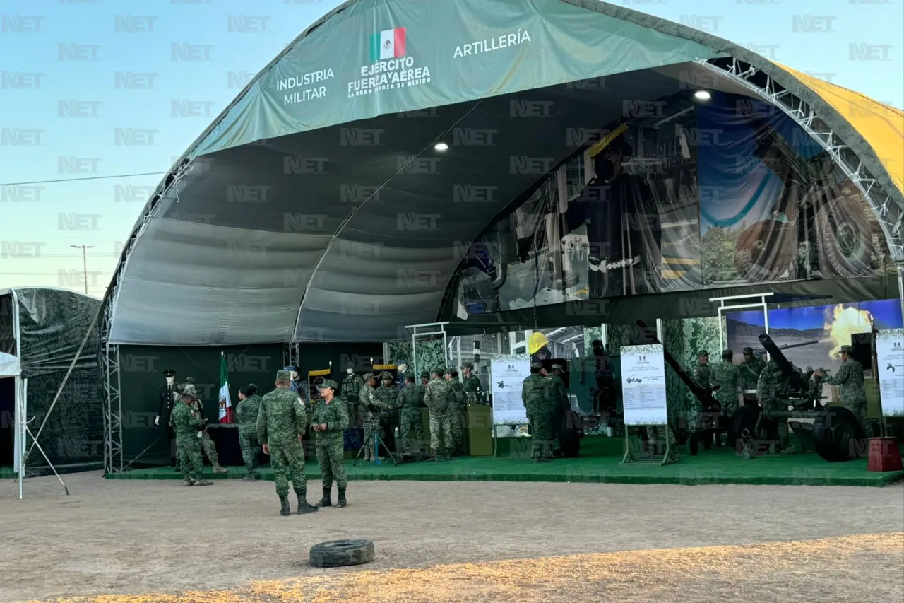 Avanzan preparativos para expo militar en la Plaza de la Mexicanidad