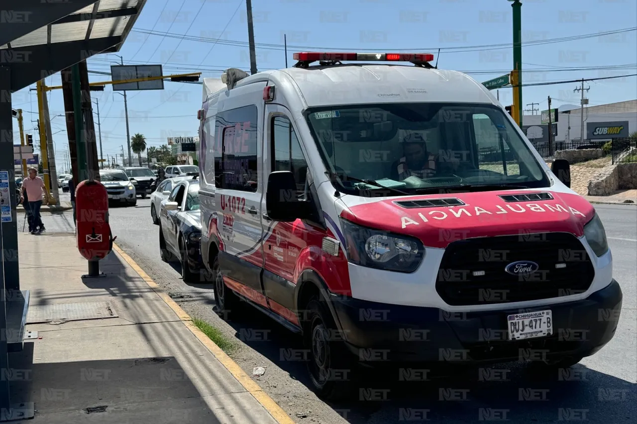 Se accidenta motociclista y Hospital General no lo recibe por saturación