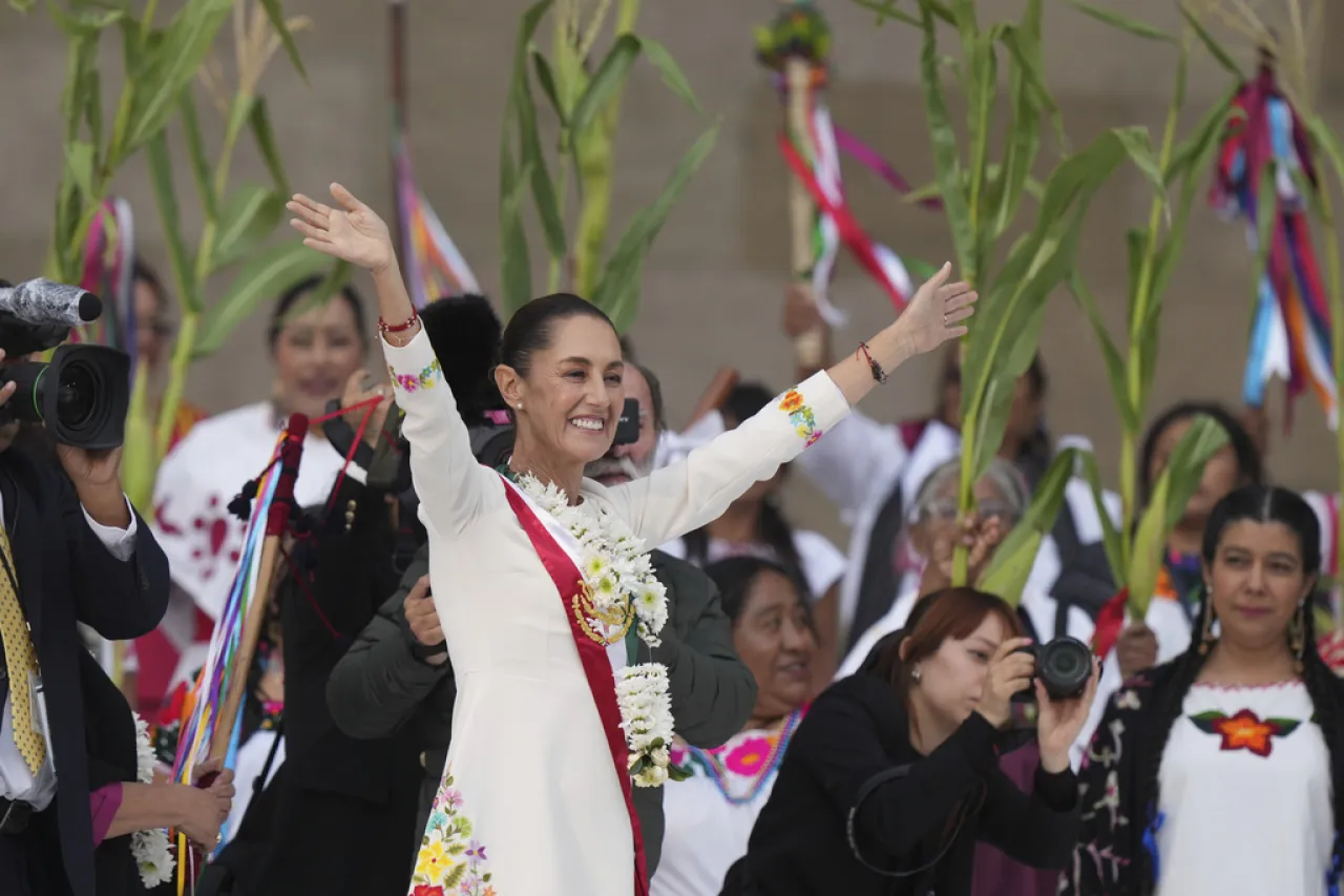 Claudia Sheinbaum promete retomar la lucha contra el cambio climático