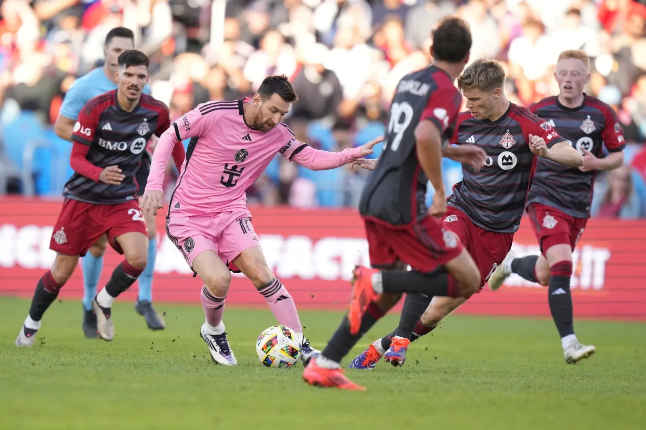 Messi ingresa como suplente en la victoria del Inter Miami sobre Toronto