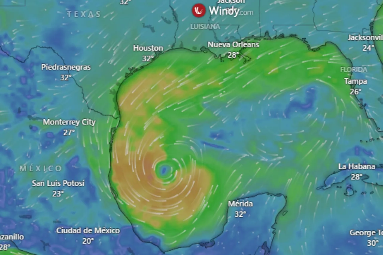 Se forma en el Golfo de México la tormenta tropical Milton