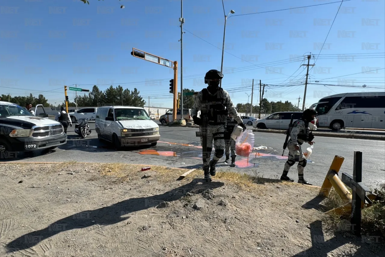 Lo chocan en la Óscar Flores y se queda sin trabajo