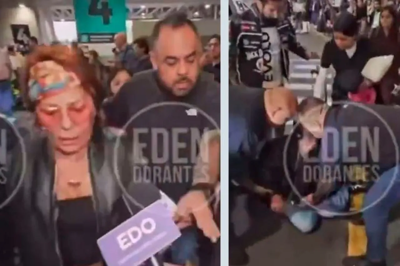 Video: ¿Estaba ebria? Alejandra Guzmán sufre caída tras huir de la prensa