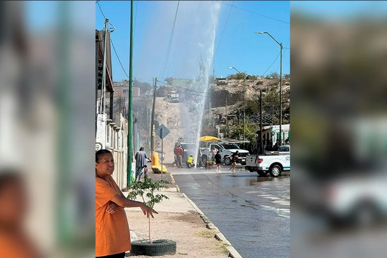 Repara JMAS mega fuga al norponiente