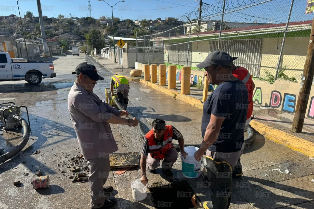 Pieza zafada, la causante de mega chorro de agua en la Insurgentes