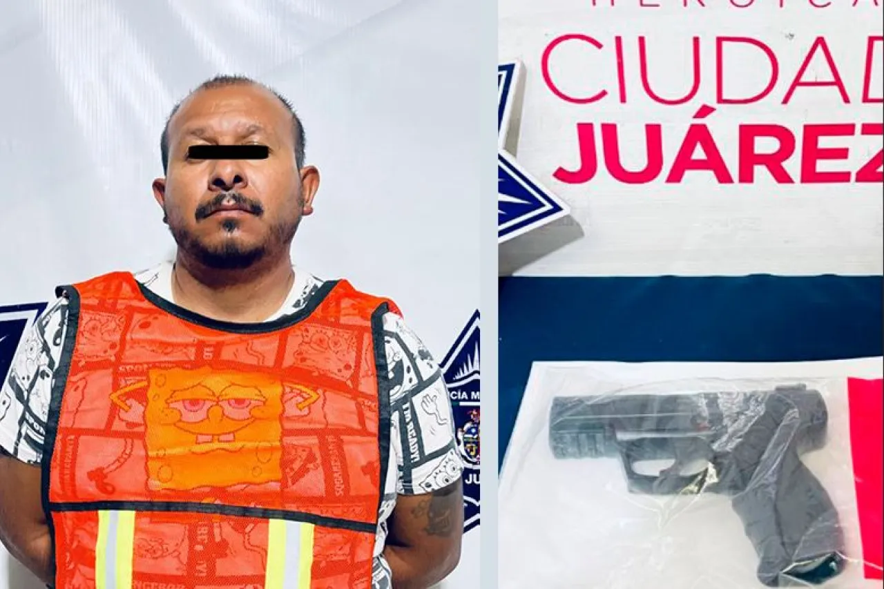 Amenaza 'Malacopa' a guardias con pistola de postas porque bar iba a cerrar