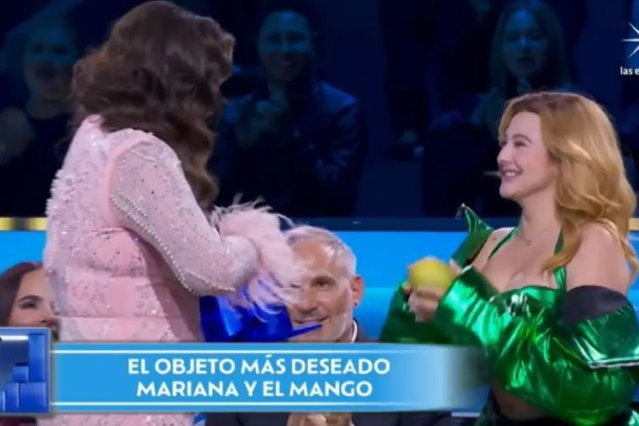 Video: Mariana entrega mango a Briggitte como ofrenda de paz