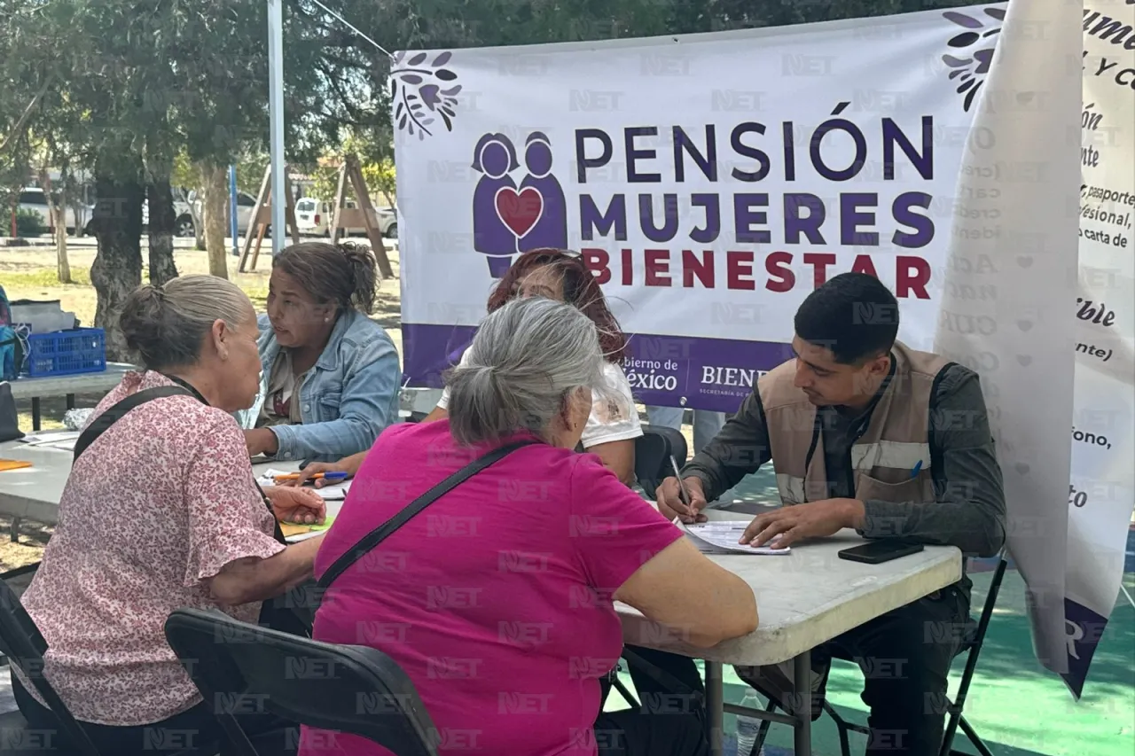 Estiman beneficiar a 12 mil con Pensión Mujeres Bienestar en Juárez