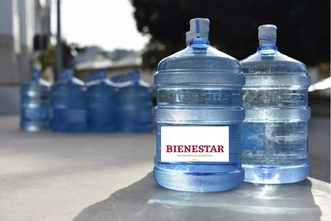 ¡A solo $7 pesos el garrafón! Anuncian el agua del Bienestar