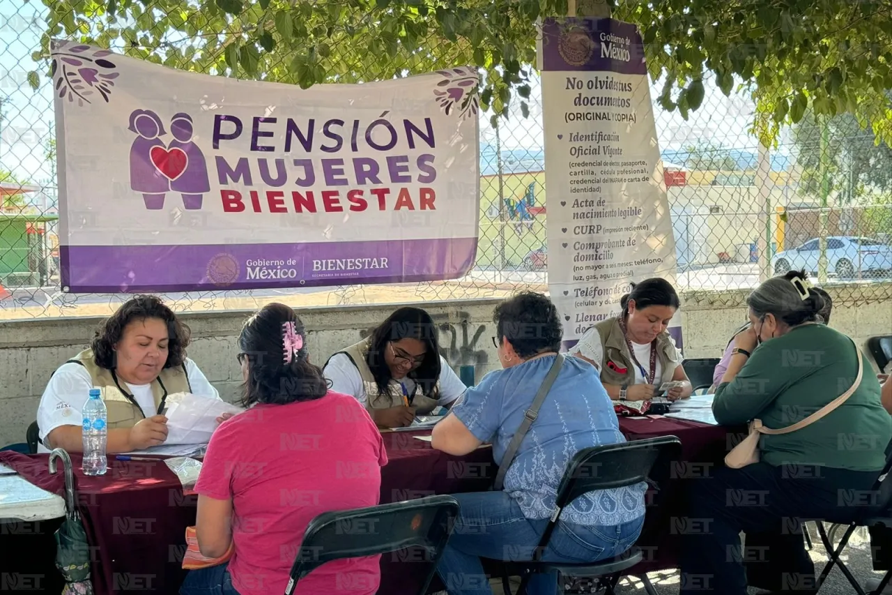 Más de 2 mil juarenses se han inscrito a la pensión Mujeres Bienestar