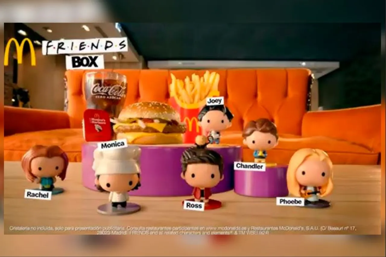 ¡Oh My God! McDonald’s lanza cajita feliz de 'Friends'