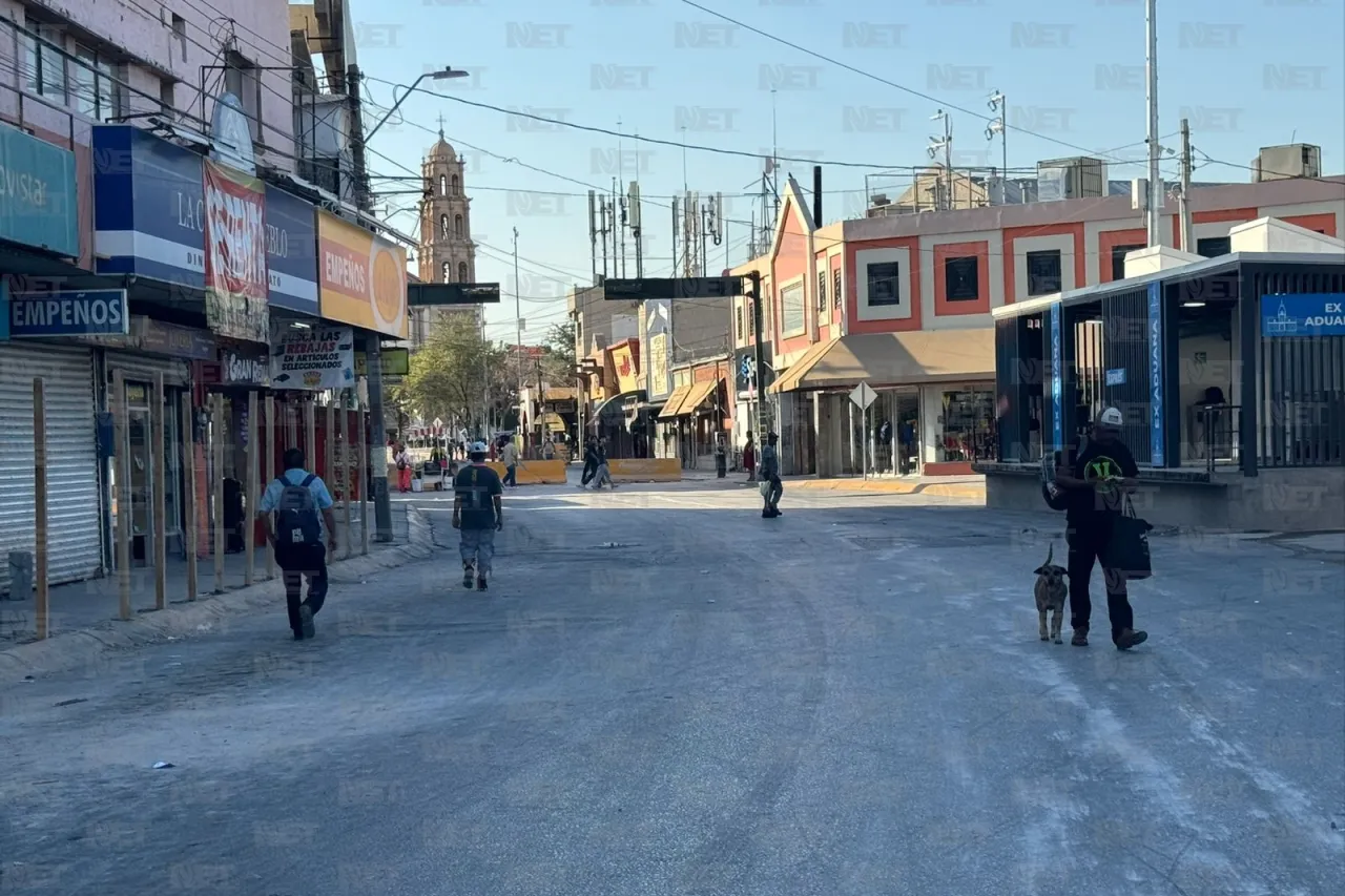 Así avanza la obra de construcción del puente de la avenida Vicente Guerrero