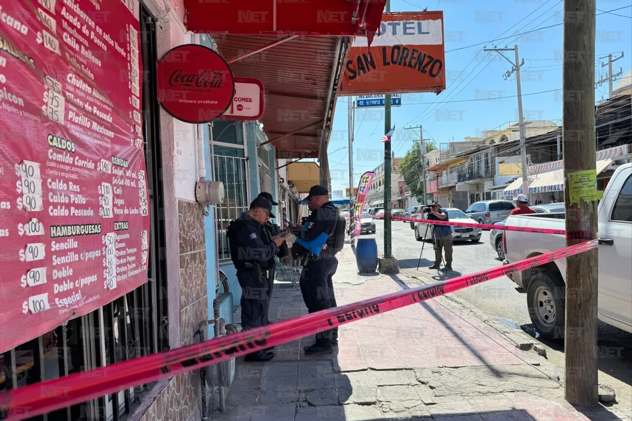 Matan a hombre en el Centro